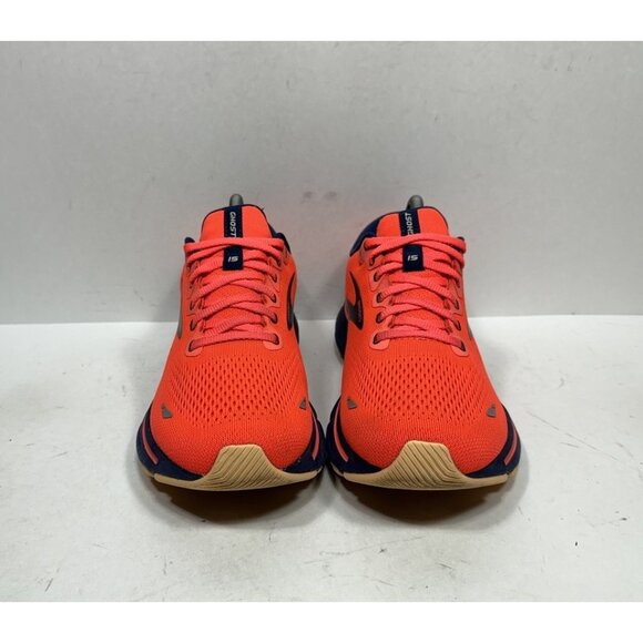 Brooks Ghost 15 Coral Navy Peach Running Shoes Womens Size 9.5 B 1203801B657 - Picture 2 of 8